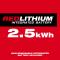 Milwaukee 3300R ROLL-ON 7200W/3600W 2.5kWh Power Supply